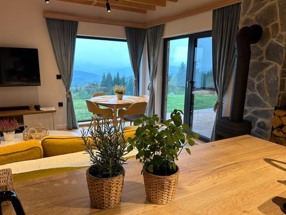 Villa Blizej Nieba Koskowa Gora Bogdanowka Exterior foto