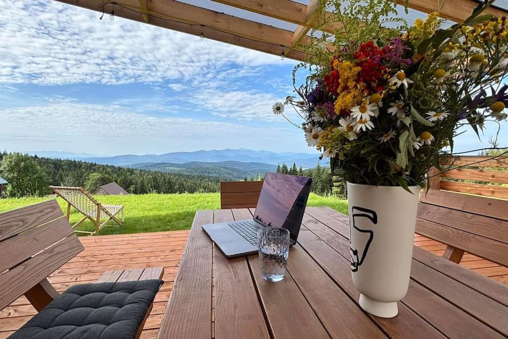 Villa Blizej Nieba Koskowa Gora Bogdanowka Exterior foto
